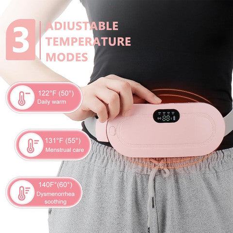 Menstrual Cramps, Period Heating Pad & Vibrating Belt