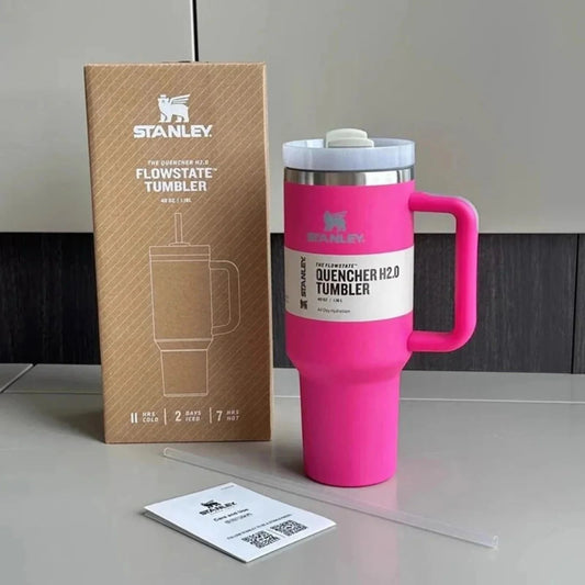 Pink Stanley Stainless Steel Insulated Flask| Hot & Cold