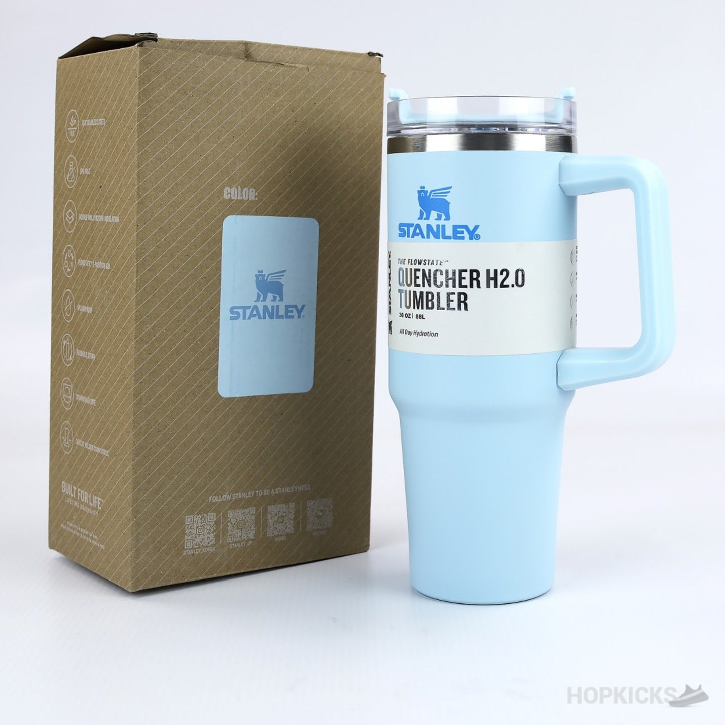 Light Blue Stanley Stainless Steel Insulated Flask| Hot & Cold