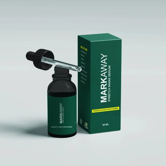 Markaway Stretch Mark Serum | Herbal Formula for Scars & Skin Elasticity