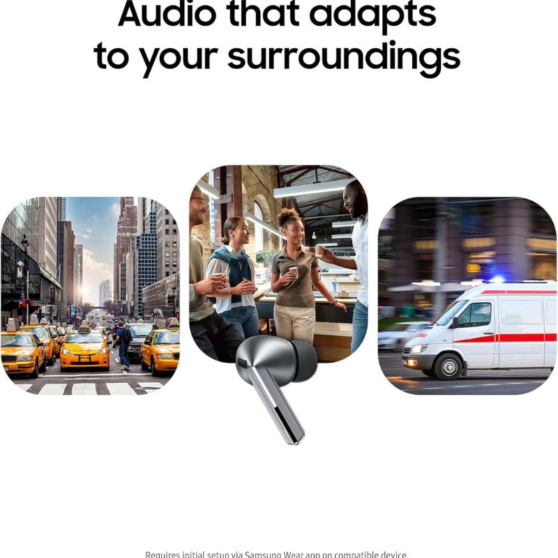 Samsung Galaxy Buds 3 Pro (White) | ANC