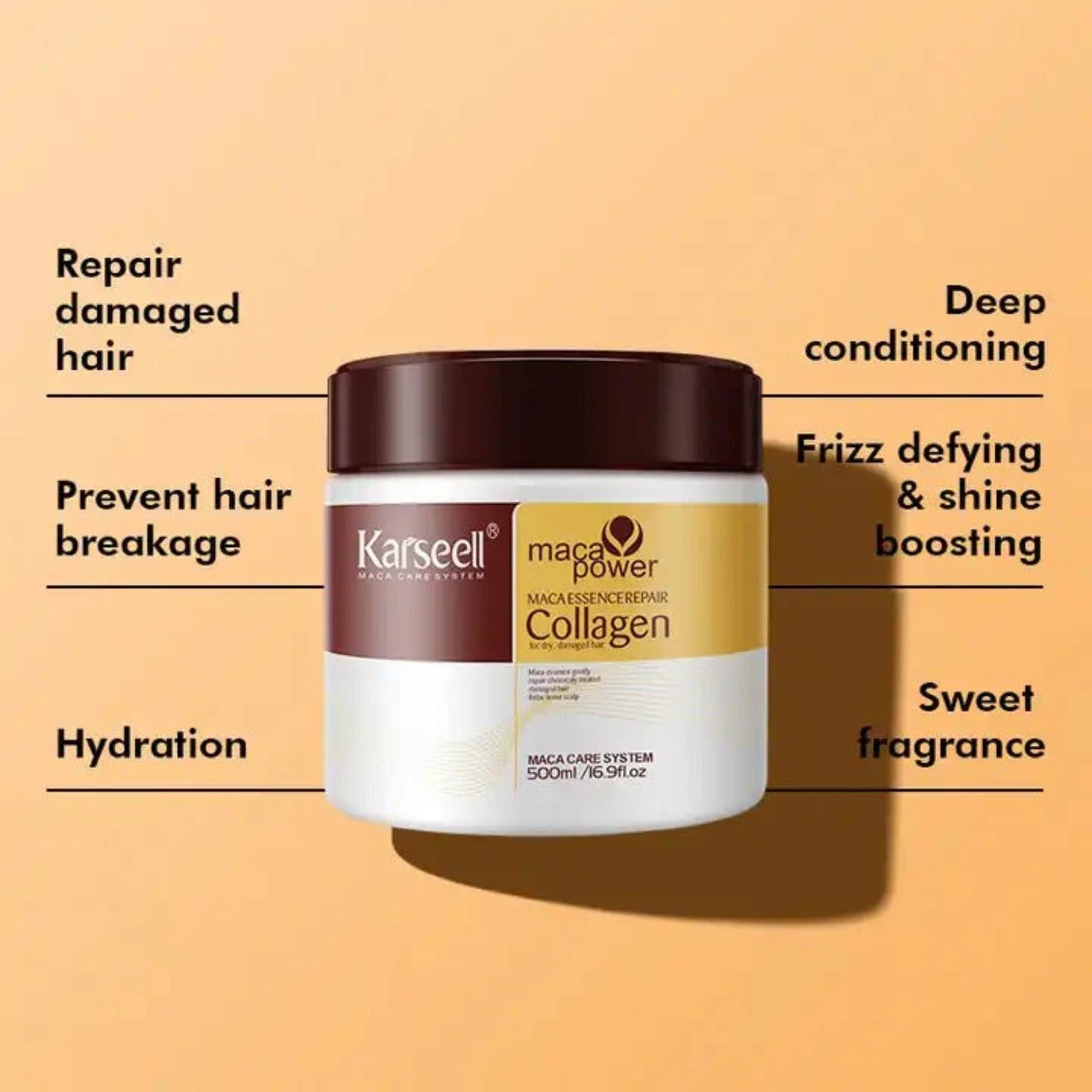 Karseell Collagen Deep Repair Hair Mask | Argan Oil & Collagen