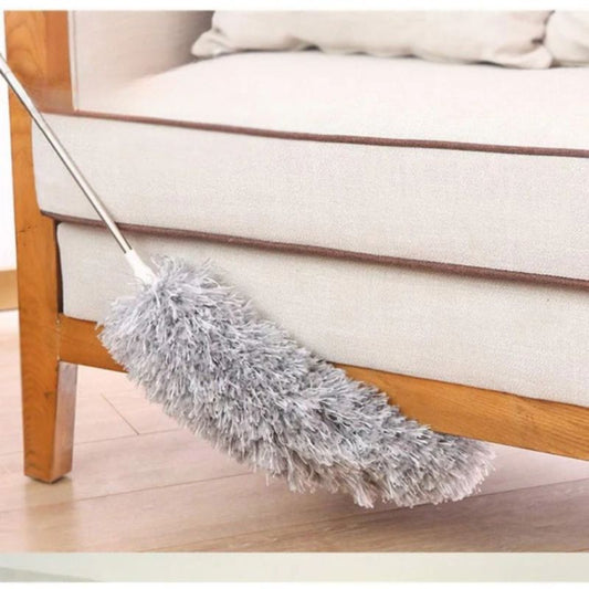 Extendable Microfiber Duster | Long Reach, Bendable Head, Washable Fan & Ceiling Cleaner