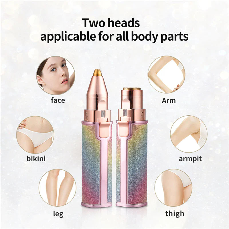 Flawless 2-in-1 Hair Trimmer | Rechargeable Hair Remover