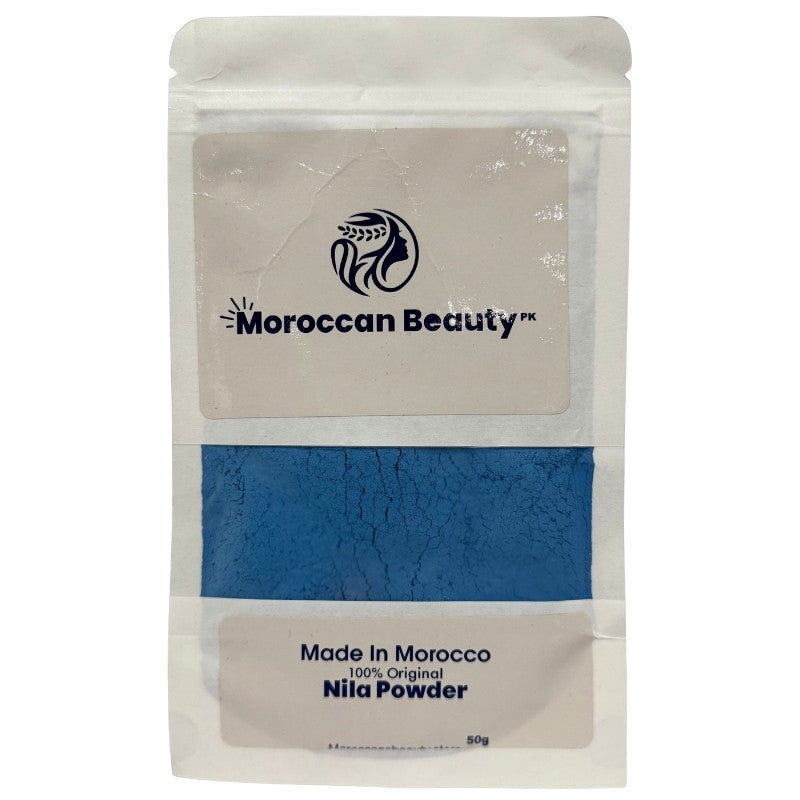 Moroccan Beauty Blue Nila Powder | Skin Whitening, Anti-Inflammatory & Hydrating