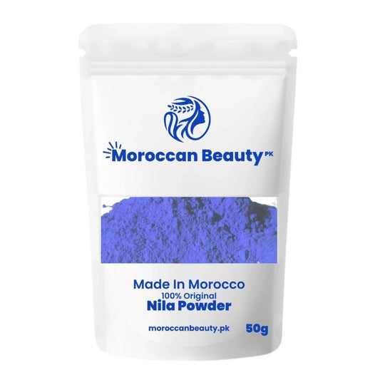 Moroccan Beauty Blue Nila Powder | Skin Whitening, Anti-Inflammatory & Hydrating