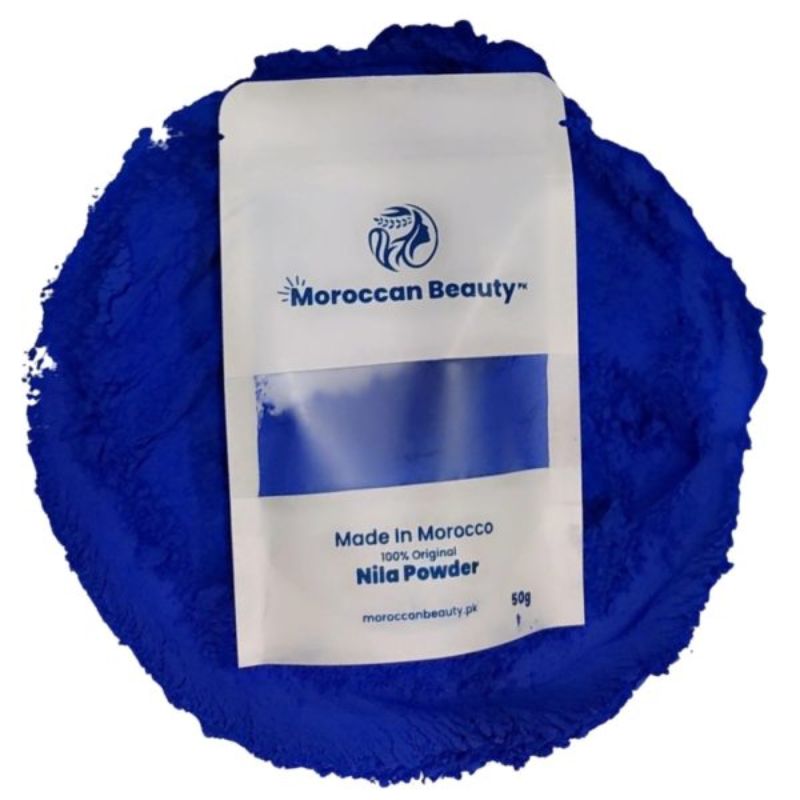 Moroccan Beauty Blue Nila Powder | Skin Whitening, Anti-Inflammatory & Hydrating