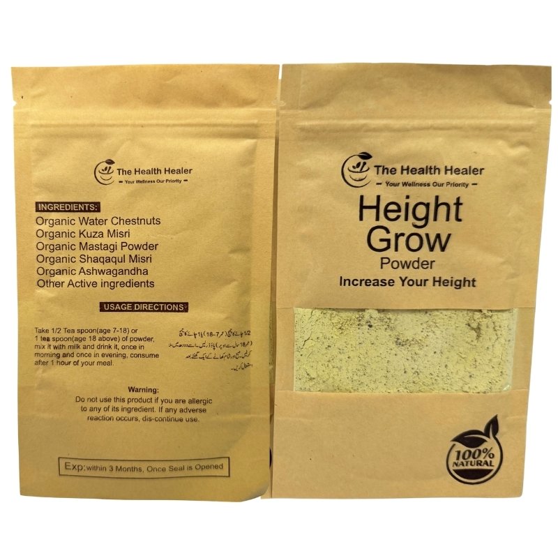 Health Healer Height Growth Powder | Ayurvedic Herbal Supplement