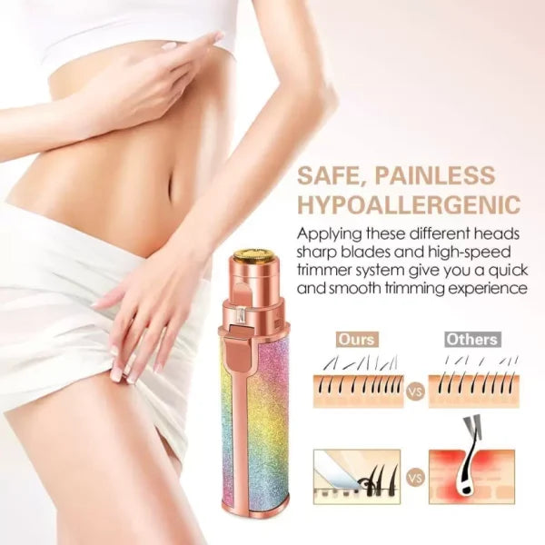 Flawless 2-in-1 Hair Trimmer | Rechargeable Hair Remover