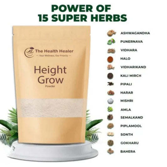 Health Healer Height Growth Powder | Ayurvedic Herbal Supplement