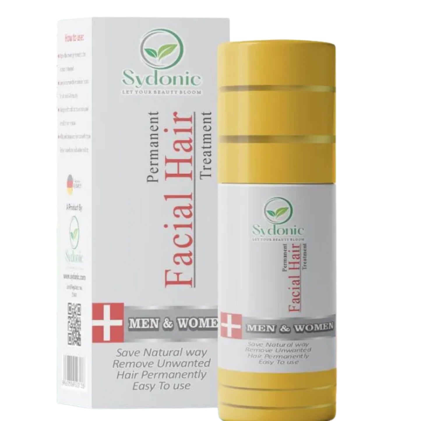 Sydonic Permanent Hair Removal Cream | For Men & Women